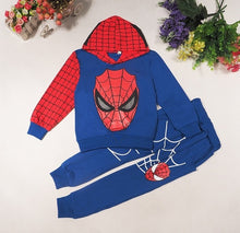 Load image into Gallery viewer, New Baby Boys Spring Autumn Spiderman Sports suit 2 pieces set Tracksuits Kids Clothing sets 100-140cm Casual clothes Coat+Pant