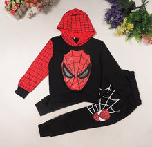 Load image into Gallery viewer, New Baby Boys Spring Autumn Spiderman Sports suit 2 pieces set Tracksuits Kids Clothing sets 100-140cm Casual clothes Coat+Pant