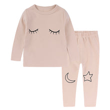 Load image into Gallery viewer, 2018 New Baby Long Sleeve Pajamas Cotton Cartoon Children Pyjamas Clothing Sets Kids Clothes Suits Baby Girls SleepwearBB421