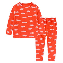 Load image into Gallery viewer, 2018 New Baby Long Sleeve Pajamas Cotton Cartoon Children Pyjamas Clothing Sets Kids Clothes Suits Baby Girls SleepwearBB421