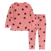 Load image into Gallery viewer, 2018 New Baby Long Sleeve Pajamas Cotton Cartoon Children Pyjamas Clothing Sets Kids Clothes Suits Baby Girls SleepwearBB421